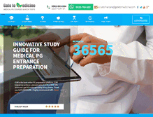 Tablet Screenshot of gatetomedicine.com